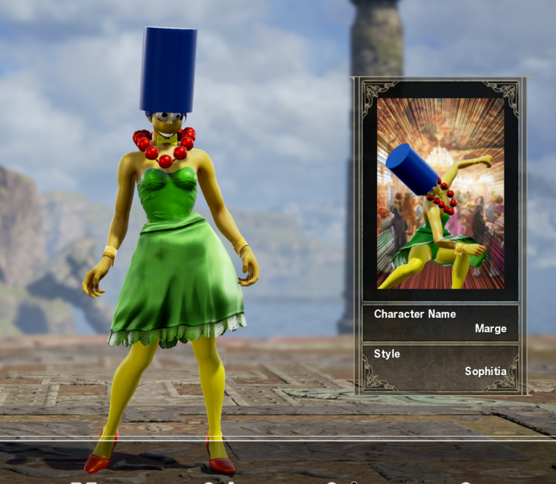 Illustration for article titled Los Simpson, penes y Thanos: estas son las creaciones de personajes más raras de SoulCalibur VI